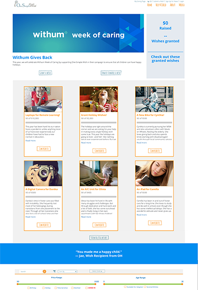 giving page
